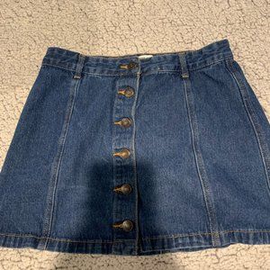 Denim skirt